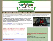 Tablet Screenshot of hoardingconnectioncc.org